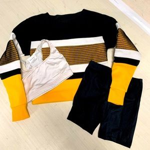 Dancewear. Hip hop costume.